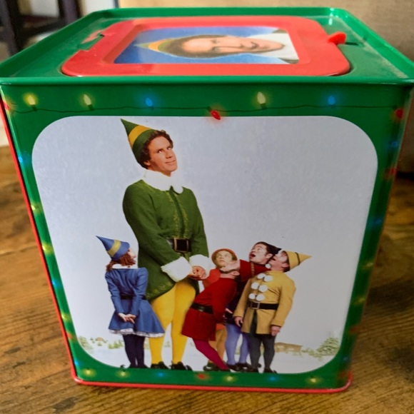 Elf The Movie Promo Jack In Box Toy Will Ferrell 2003 Rare Collectors Christmas - Picture 4 of 9